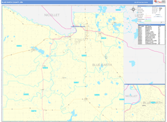 Blue Earth County, MN Digital Map Basic Style